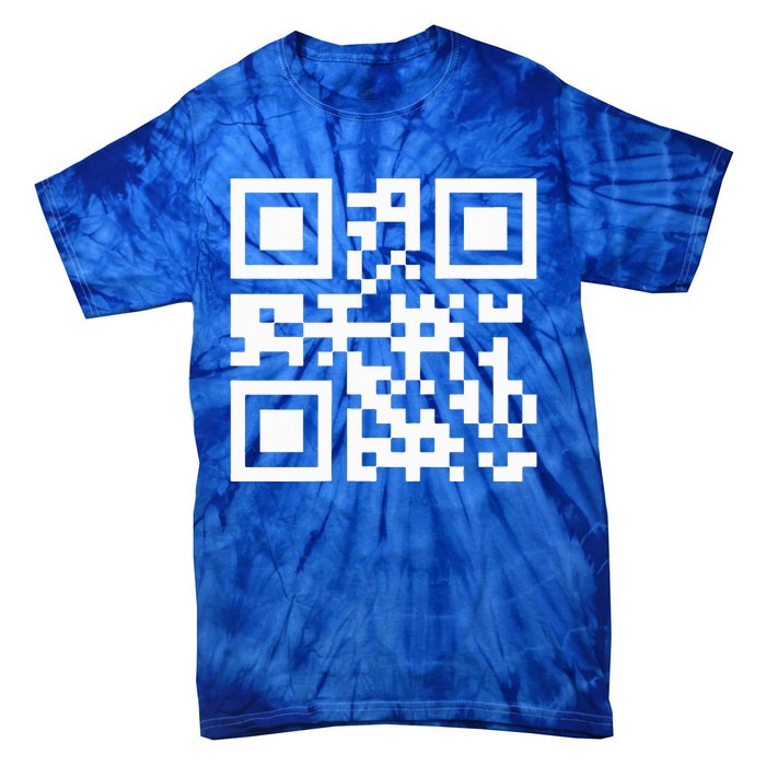 Qr President Trump Dance Code Tie-Dye T-Shirt