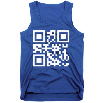 Qr President Trump Dance Code Tank Top