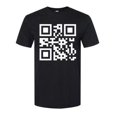 Qr President Trump Dance Code Softstyle CVC T-Shirt