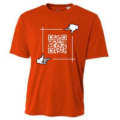 Qr President Trump 4547 Trump Dancing Code Cooling Performance Crew T-Shirt