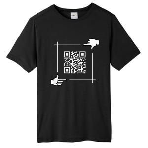 Qr President Trump 4547 Trump Dancing Code Tall Fusion ChromaSoft Performance T-Shirt