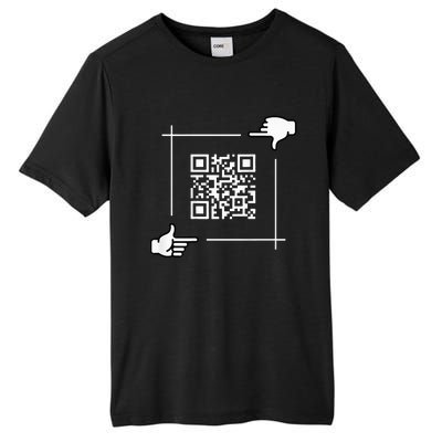 Qr President Trump 4547 Trump Dancing Code Tall Fusion ChromaSoft Performance T-Shirt