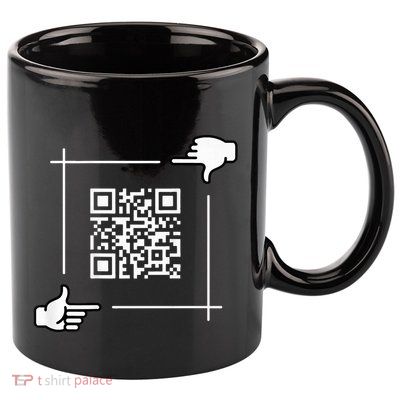 Qr President Trump 4547 Trump Dancing Code 11oz C Handle Ceramic Mug