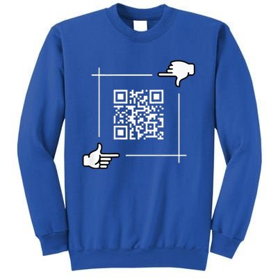 Qr President Trump 4547 Trump Dancing Code Sweatshirt