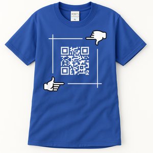 Qr President Trump 4547 Trump Dancing Code Tall T-Shirt