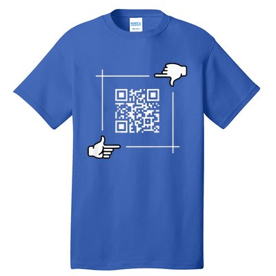 Qr President Trump 4547 Trump Dancing Code Tall T-Shirt