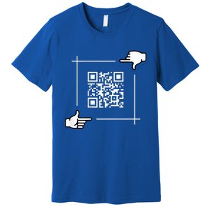 Qr President Trump 4547 Trump Dancing Code Premium T-Shirt