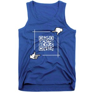 Qr President Trump 4547 Trump Dancing Code Tank Top