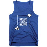 Qr President Trump 4547 Trump Dancing Code Tank Top