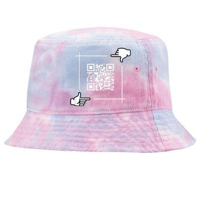 Qr President Trump 4547 Trump Dancing Code Tie-Dyed Bucket Hat