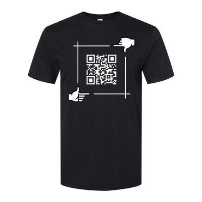 Qr President Trump 4547 Trump Dancing Code Softstyle CVC T-Shirt