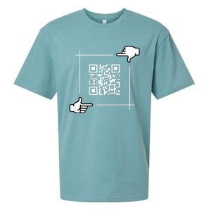 Qr President Trump 4547 Trump Dancing Code Sueded Cloud Jersey T-Shirt