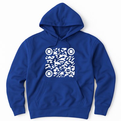 Qr President Trump Dance Code Hoodie