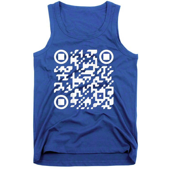 Qr President Trump Dance Code Tank Top