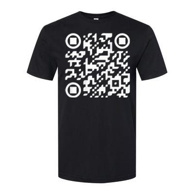 Qr President Trump Dance Code Softstyle CVC T-Shirt