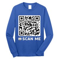 Qr President Trump Dancing Code 4547 Long Sleeve Shirt