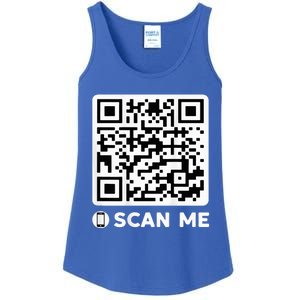 Qr President Trump Dancing Code 4547 Ladies Essential Tank