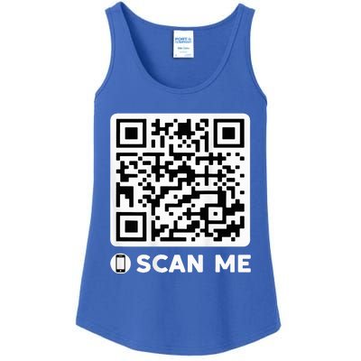 Qr President Trump Dancing Code 4547 Ladies Essential Tank