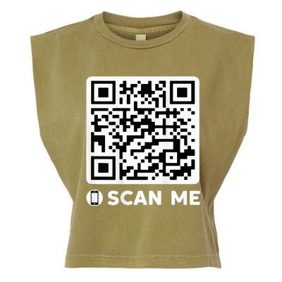 Qr President Trump Dancing Code 4547 Garment-Dyed Women's Muscle Tee