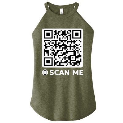 Qr President Trump Dancing Code 4547 Women's Perfect Tri Rocker Tank