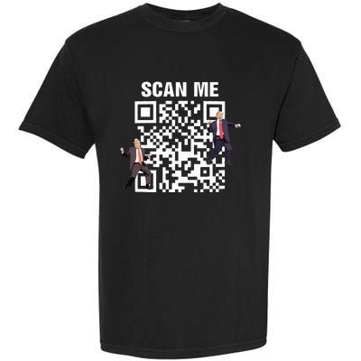 Qr President Trump 4547 Dancing Code Garment-Dyed Heavyweight T-Shirt