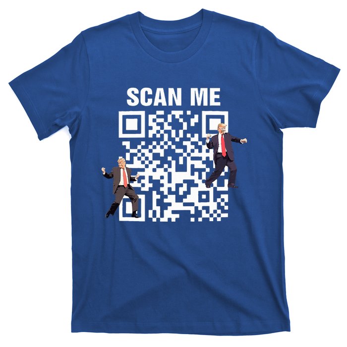 Qr President Trump 4547 Dancing Code T-Shirt