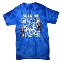 Qr President Trump 4547 Dancing Code Tie-Dye T-Shirt