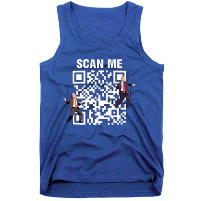 Qr President Trump 4547 Dancing Code Tank Top