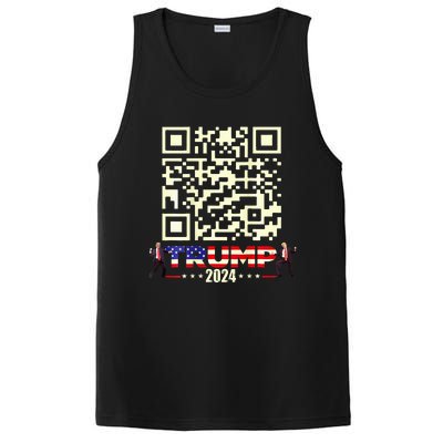 Qr President Trump 4547 Trump Dancing Code PosiCharge Competitor Tank