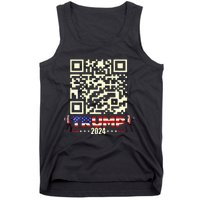 Qr President Trump 4547 Trump Dancing Code Tank Top