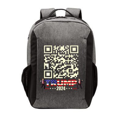 Qr President Trump 4547 Trump Dancing Code Vector Backpack