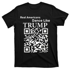 Qr President Trump 4547 Dancing Dance Moves Maga T-Shirt