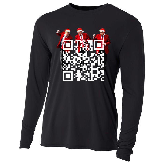 Qr President Trump Dance Code Cooling Performance Long Sleeve Crew