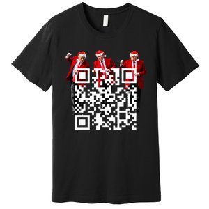 Qr President Trump Dance Code Premium T-Shirt