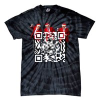 Qr President Trump Dance Code Tie-Dye T-Shirt