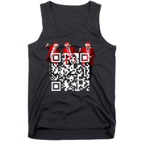 Qr President Trump Dance Code Tank Top