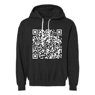 Qr President Trump 4547 Trump Dancing Code Garment-Dyed Fleece Hoodie