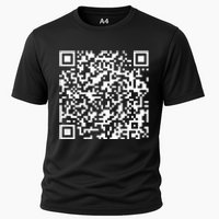 Qr President Trump 4547 Trump Dancing Code Cooling Performance Crew T-Shirt