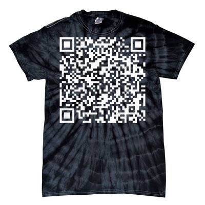 Qr President Trump 4547 Trump Dancing Code Tie-Dye T-Shirt