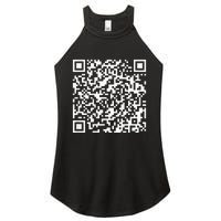 Qr President Trump 4547 Trump Dancing Code Women's Perfect Tri Rocker Tank