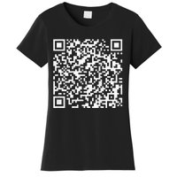 Qr President Trump 4547 Trump Dancing Code Women's T-Shirt