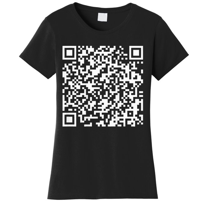 Qr President Trump 4547 Trump Dancing Code Women's T-Shirt