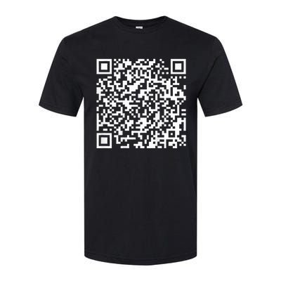 Qr President Trump 4547 Trump Dancing Code Softstyle CVC T-Shirt