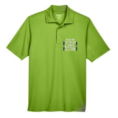 Qr President Trump 4547 Trump Dancing Code Men's Origin Performance Pique Polo