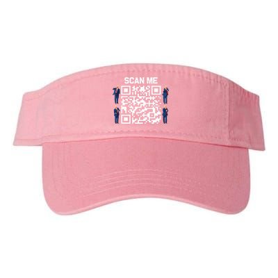 Qr President Trump 4547 Trump Dancing Code Valucap Bio-Washed Visor