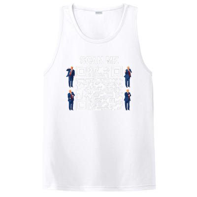 Qr President Trump 4547 Trump Dancing Code PosiCharge Competitor Tank