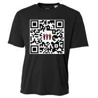 Qr President Trump 4547 Trump Dancing Code Cooling Performance Crew T-Shirt