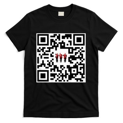 Qr President Trump 4547 Trump Dancing Code T-Shirt