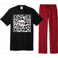 Qr President Trump 4547 Trump Dancing Code Pajama Set