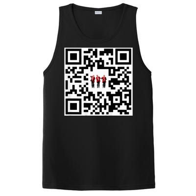 Qr President Trump 4547 Trump Dancing Code PosiCharge Competitor Tank